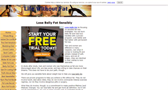 Desktop Screenshot of life-without-fat.com